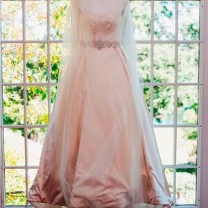 Sophisticated Cream Bridal Gown